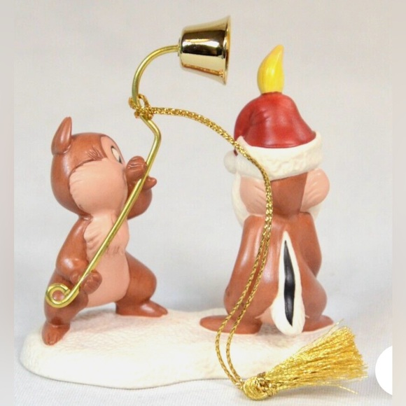 NWT NIB Walt Disney Classics WDCC Little Mischief Makers Chip & Dale Ornament - Picture 2 of 5
